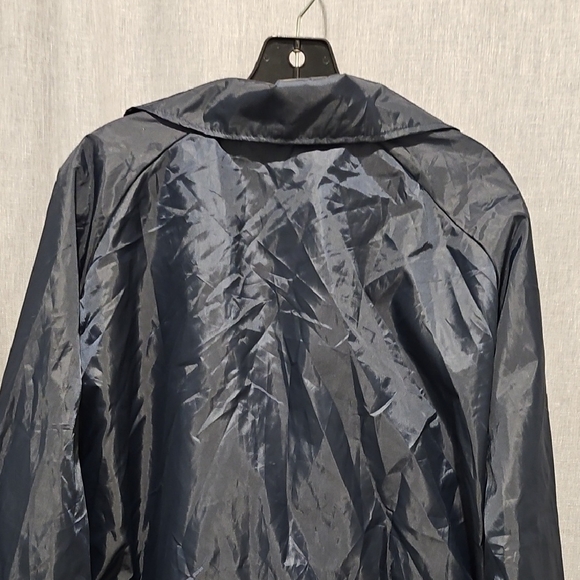 NFL Team Apparel Miami Dolphin Navy Blue Windbreaker Lightweight Athletic Jacket - Picture 6 of 16